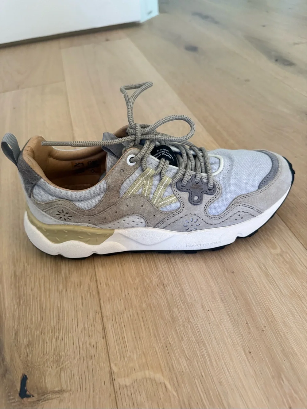 Flower Mountain Yamano Sneaker W8/EU39 Light Brown Taupe